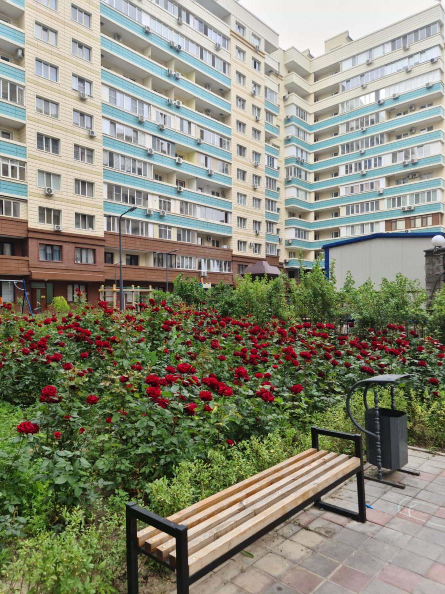 Новый Жк В Самом Центре Города 阿拉木图 外观 照片